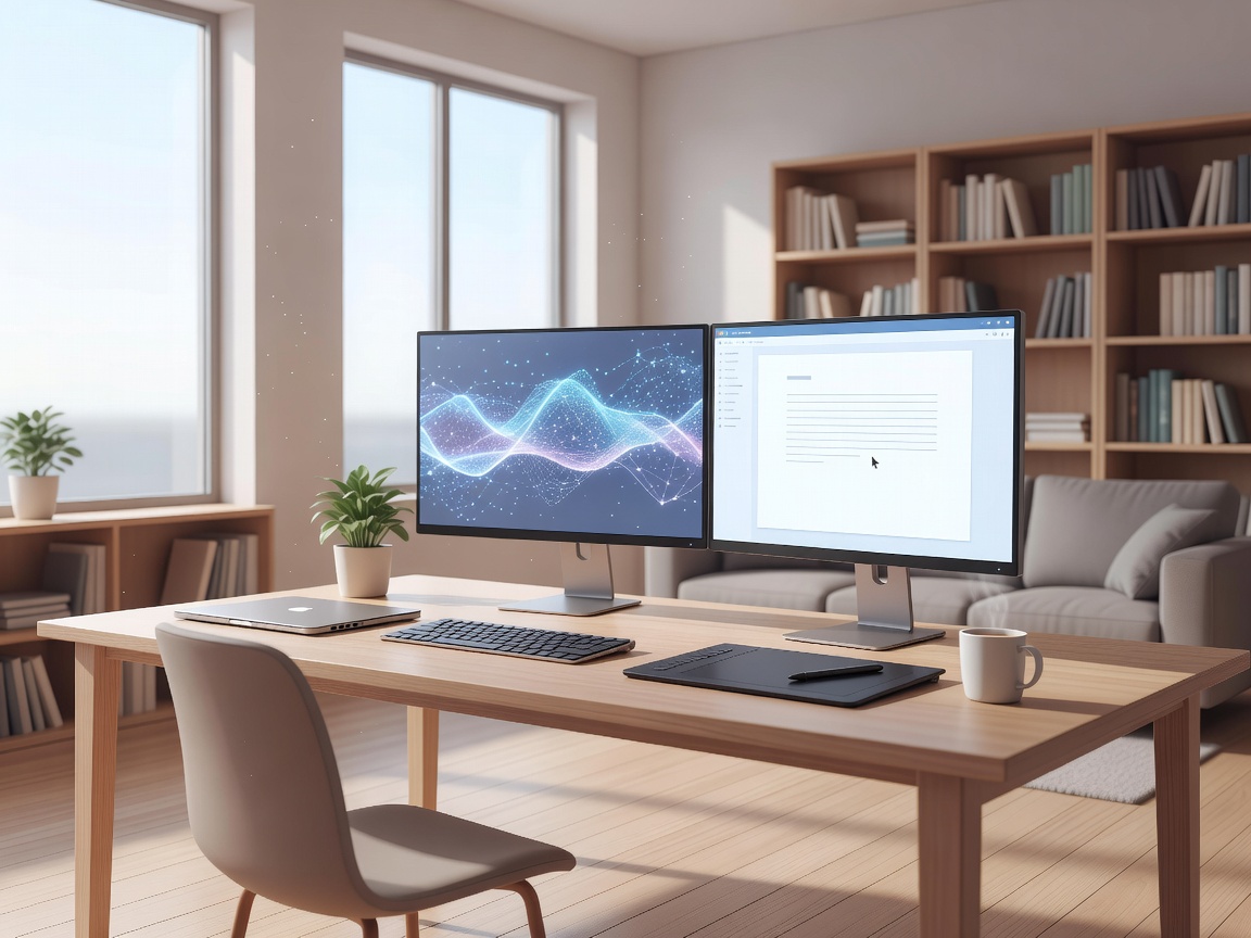 Jasper AI Writing Workspace Illustration